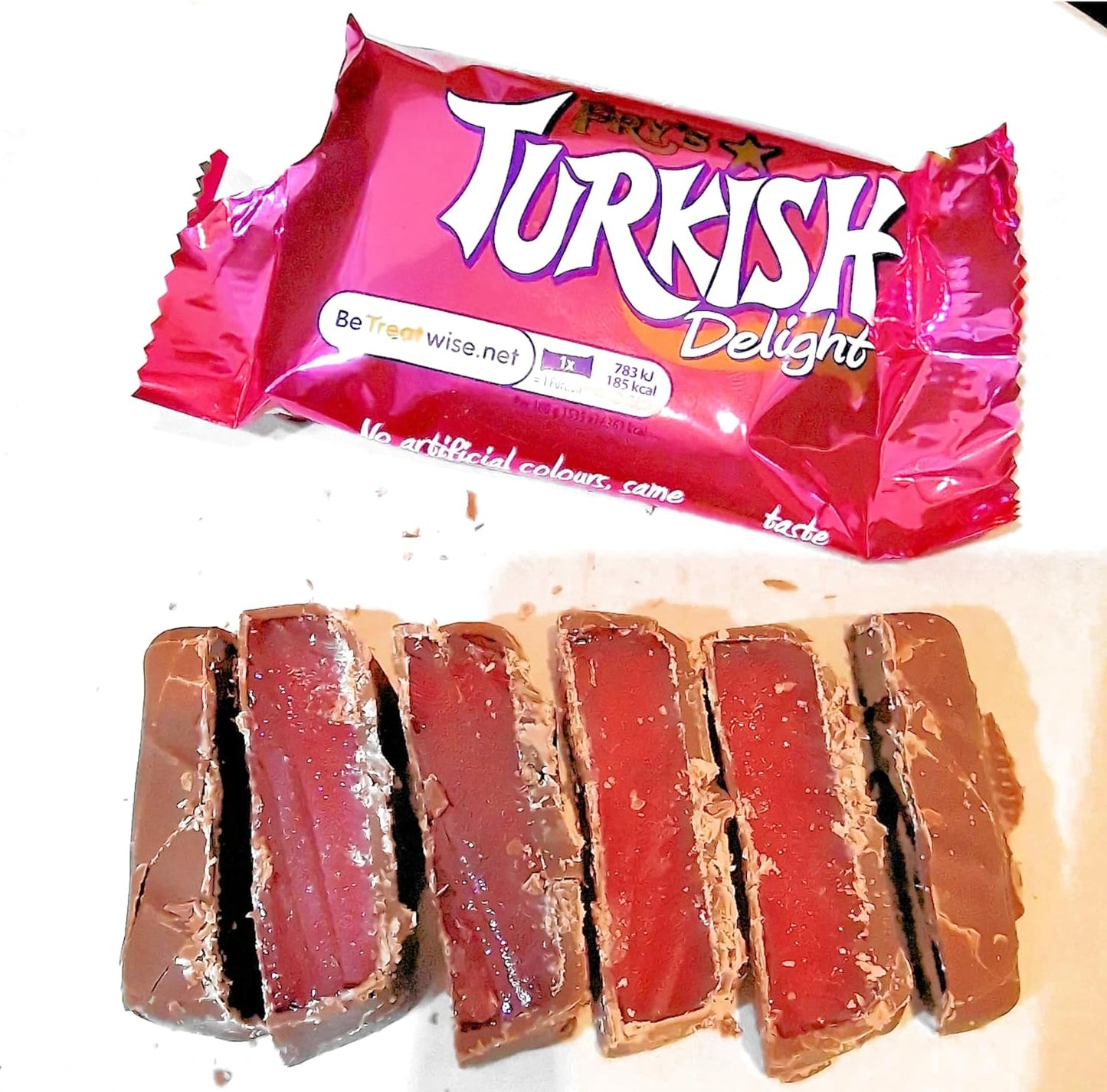 Frys Turkish Delight Gift Box - x5 Frys Turkish Delights 51g Bars Bundled With Frys Mini Turkish Delight Bars 105g - Chocolate Gift Ideal for Christmas