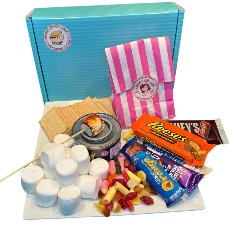 Luxury S'mores Kit Marshmallow Toasting Chocolate Smores Box