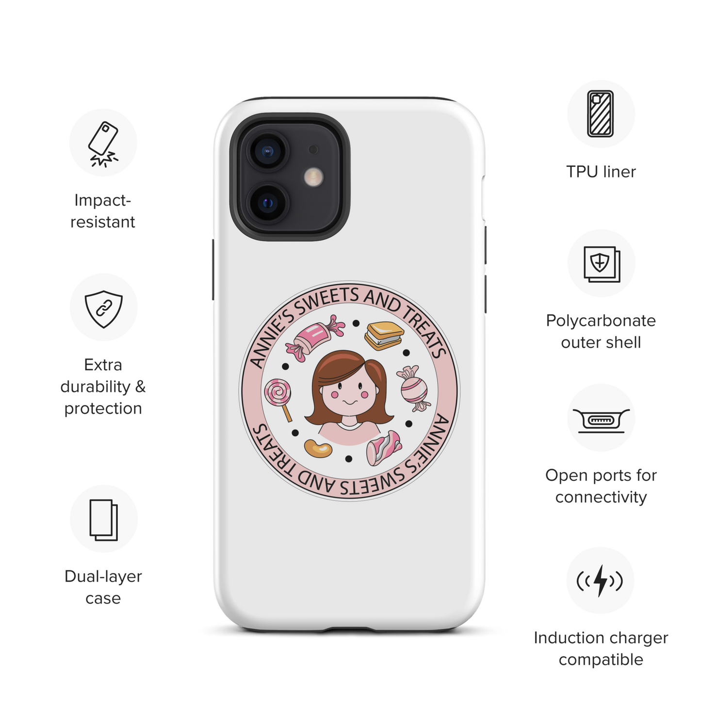 Annie's Sweets and Treats Tough Case for iPhone®