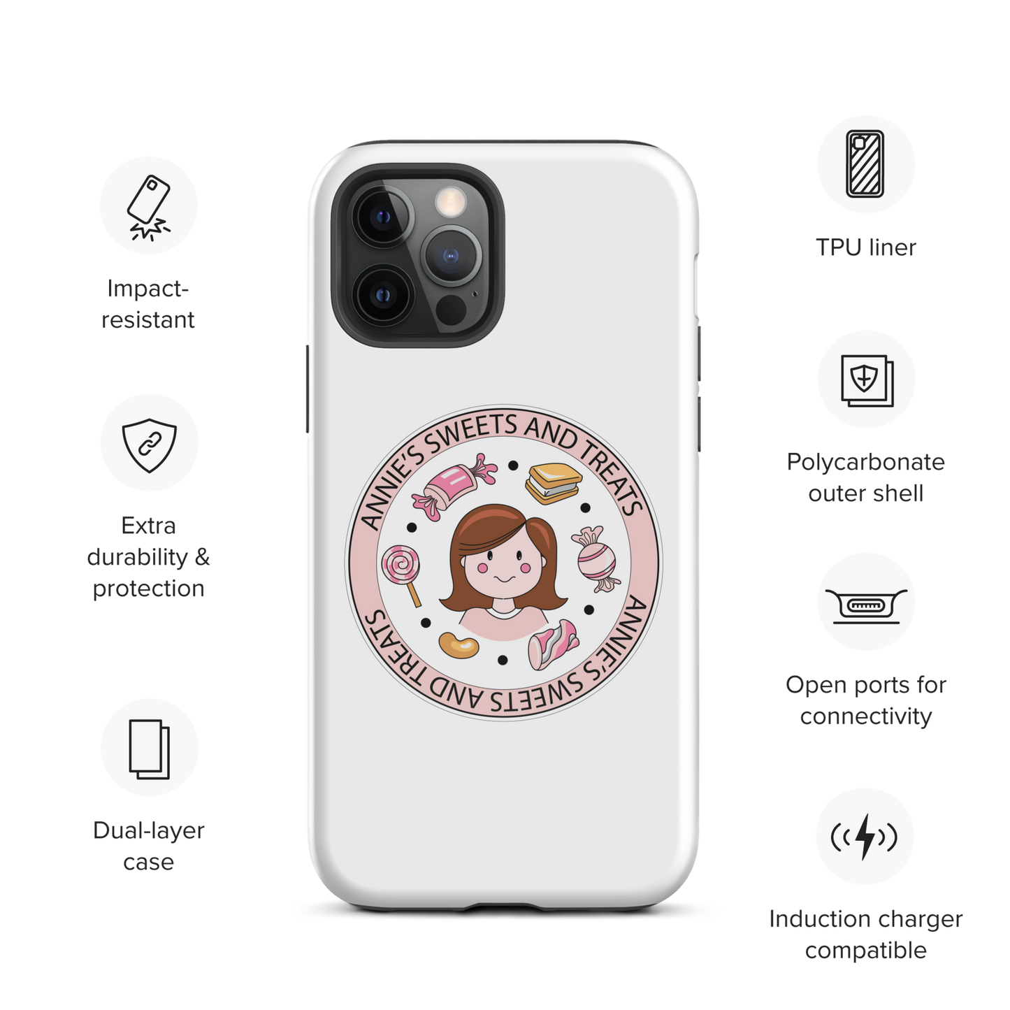 Annie's Sweets and Treats Tough Case for iPhone®