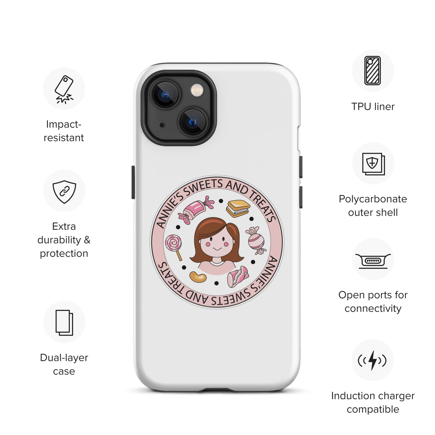 Annie's Sweets and Treats Tough Case for iPhone®