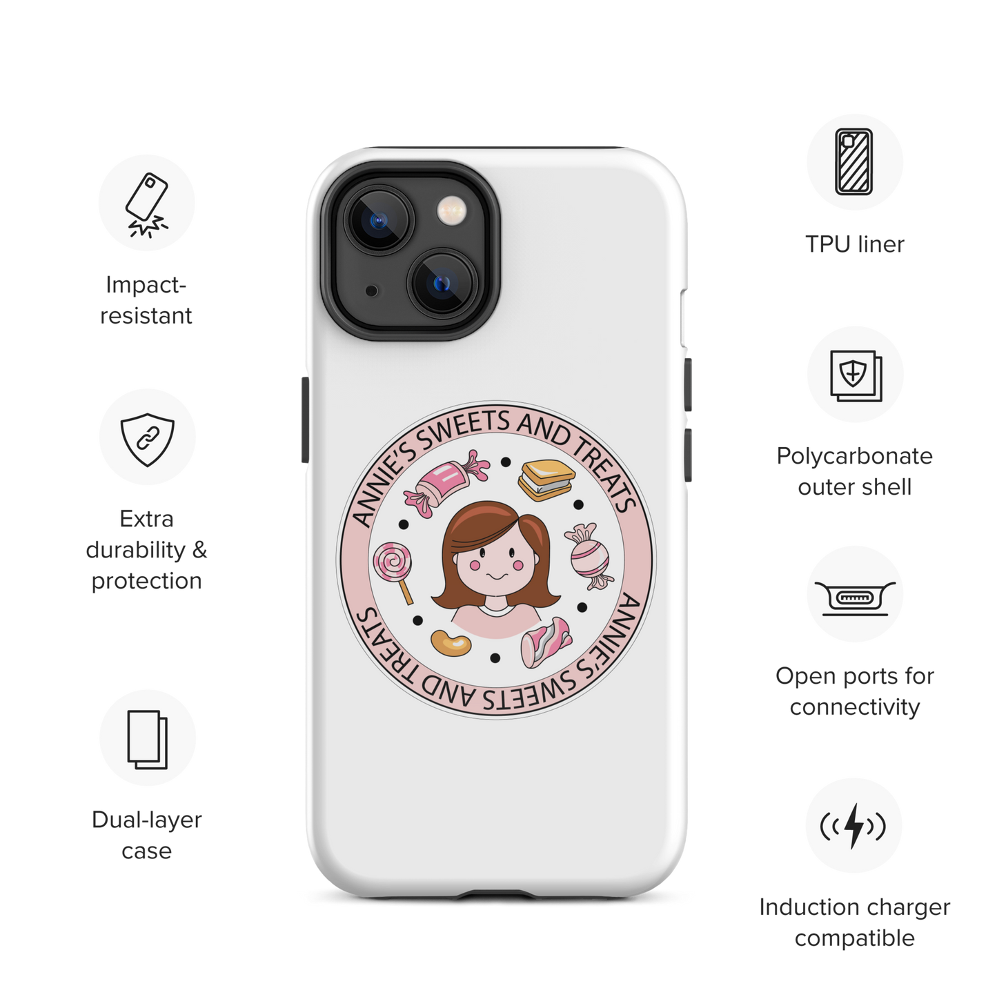 Annie's Sweets and Treats Tough Case for iPhone®