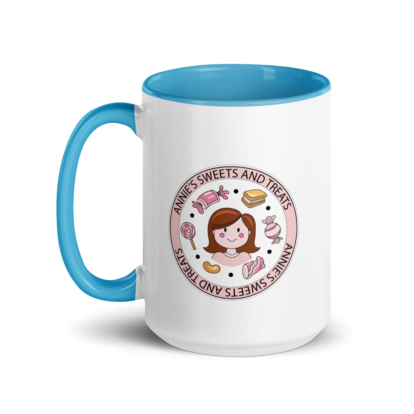 Annie's Sweets and Treats Mug with Color Inside