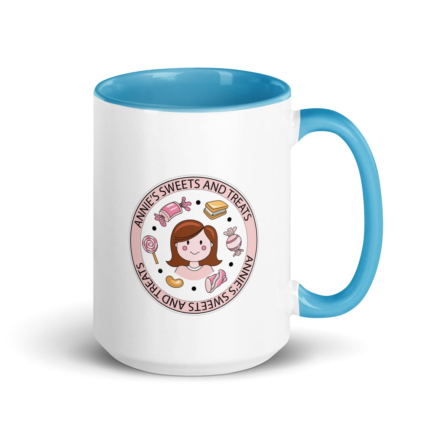 Annie's Sweets and Treats Mug with Color Inside