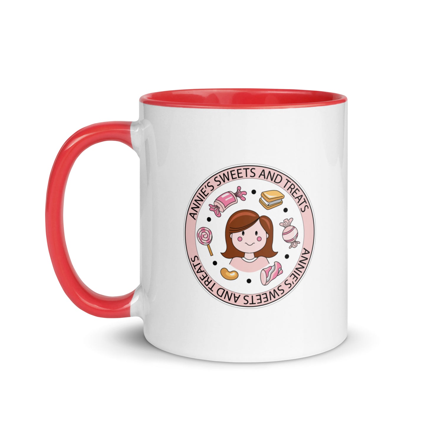 Annie's Sweets and Treats Mug with Color Inside