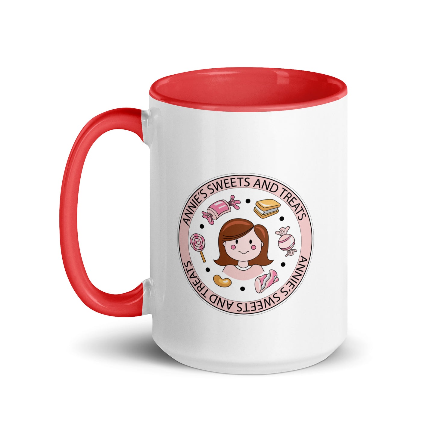 Annie's Sweets and Treats Mug with Color Inside