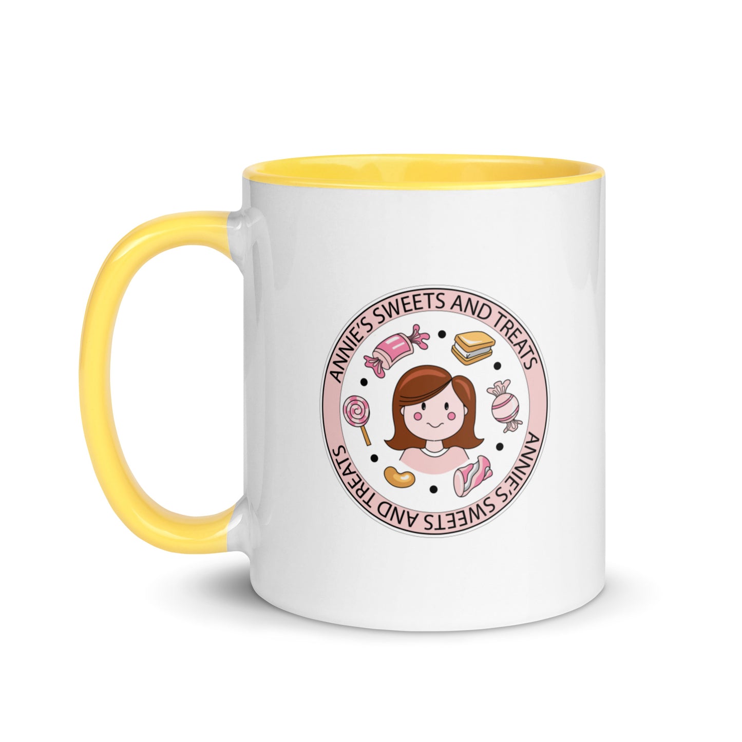 Annie's Sweets and Treats Mug with Color Inside